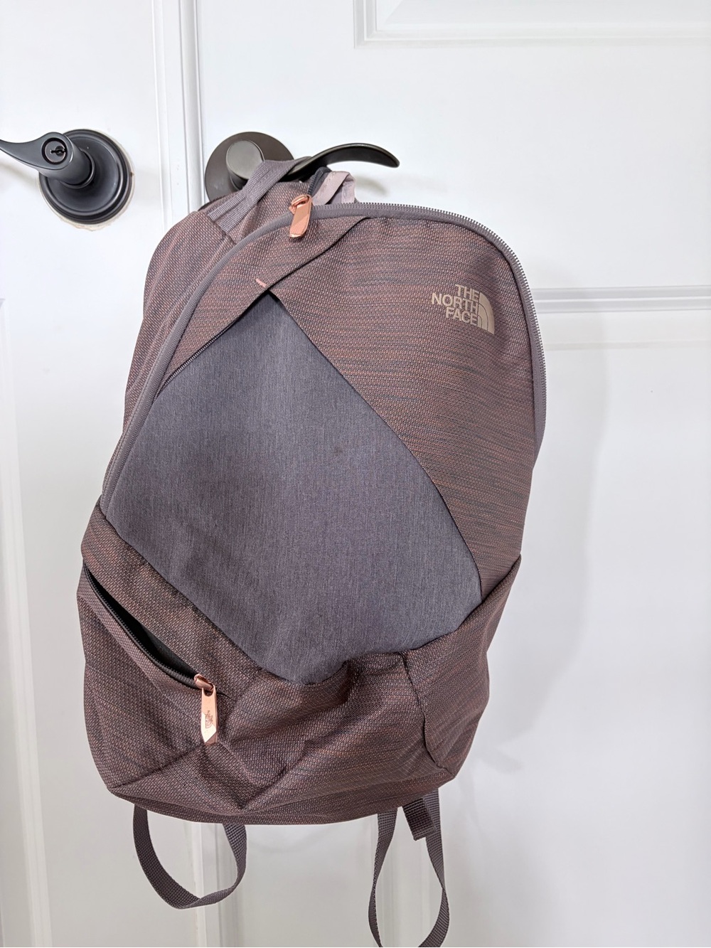 The North Face Two-Tone Brown and Gray Everyday Backpack